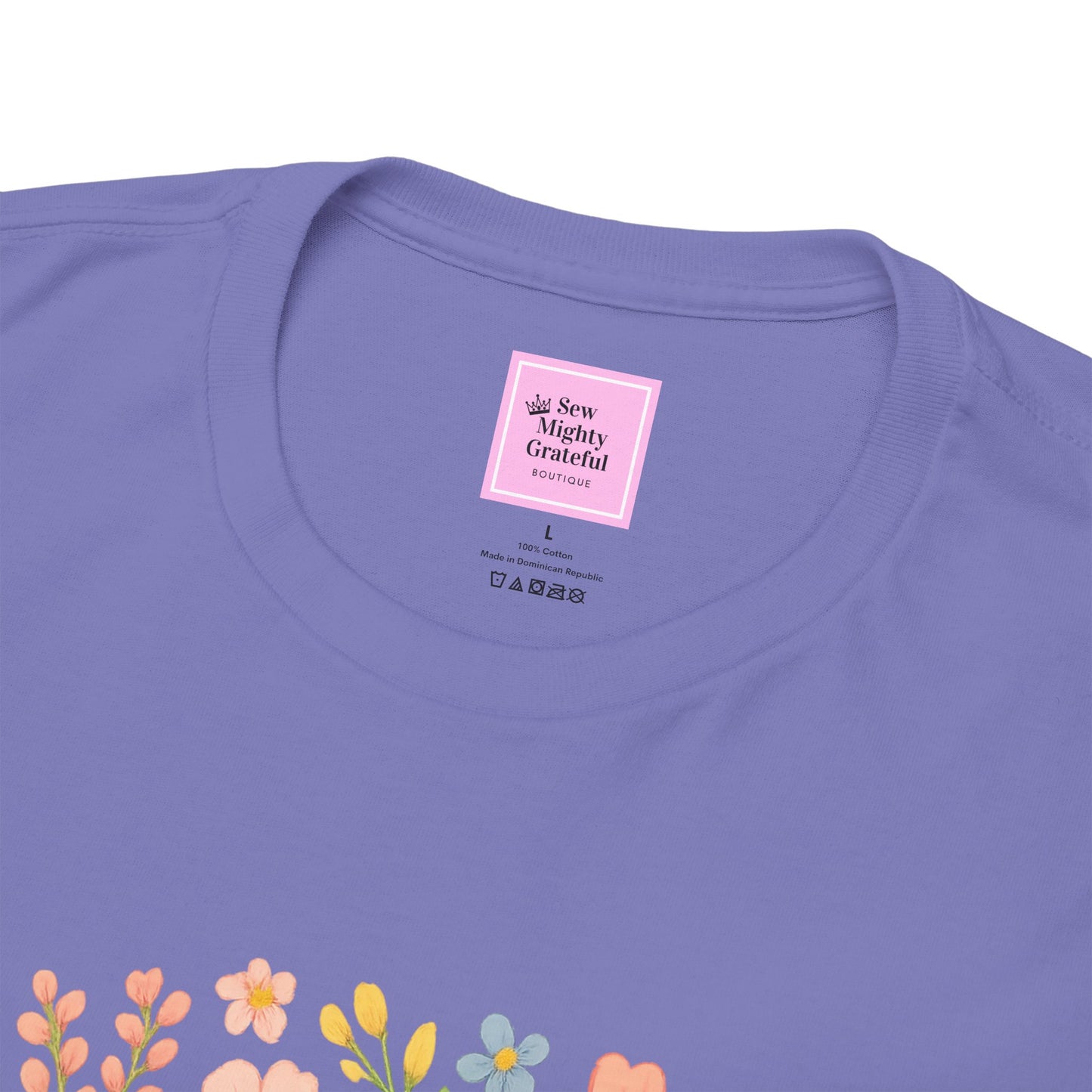 Warrior of God Floral Tee