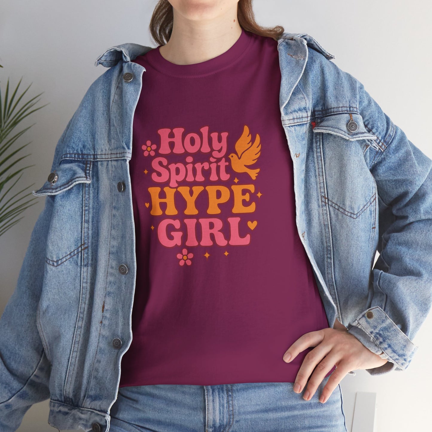 Holy Spirit Hype Girl Tee