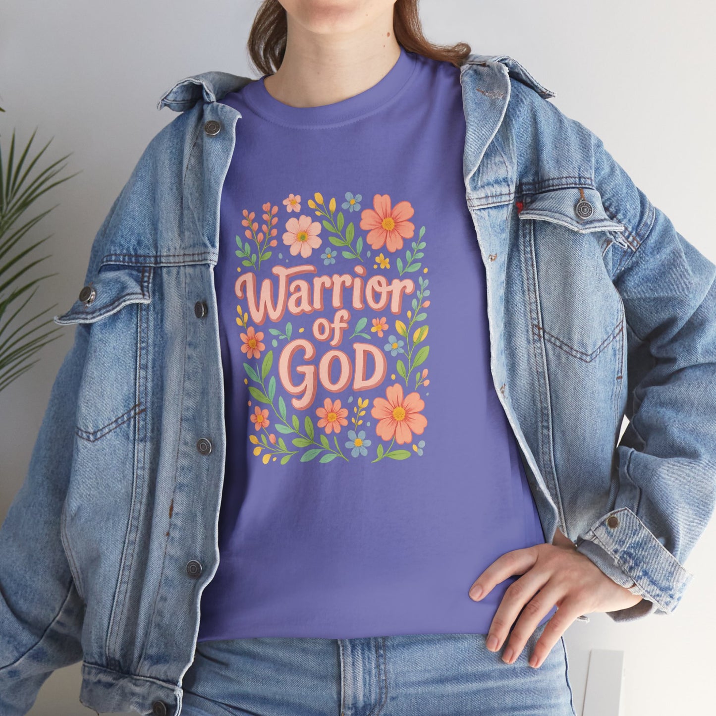 Warrior of God Floral Tee