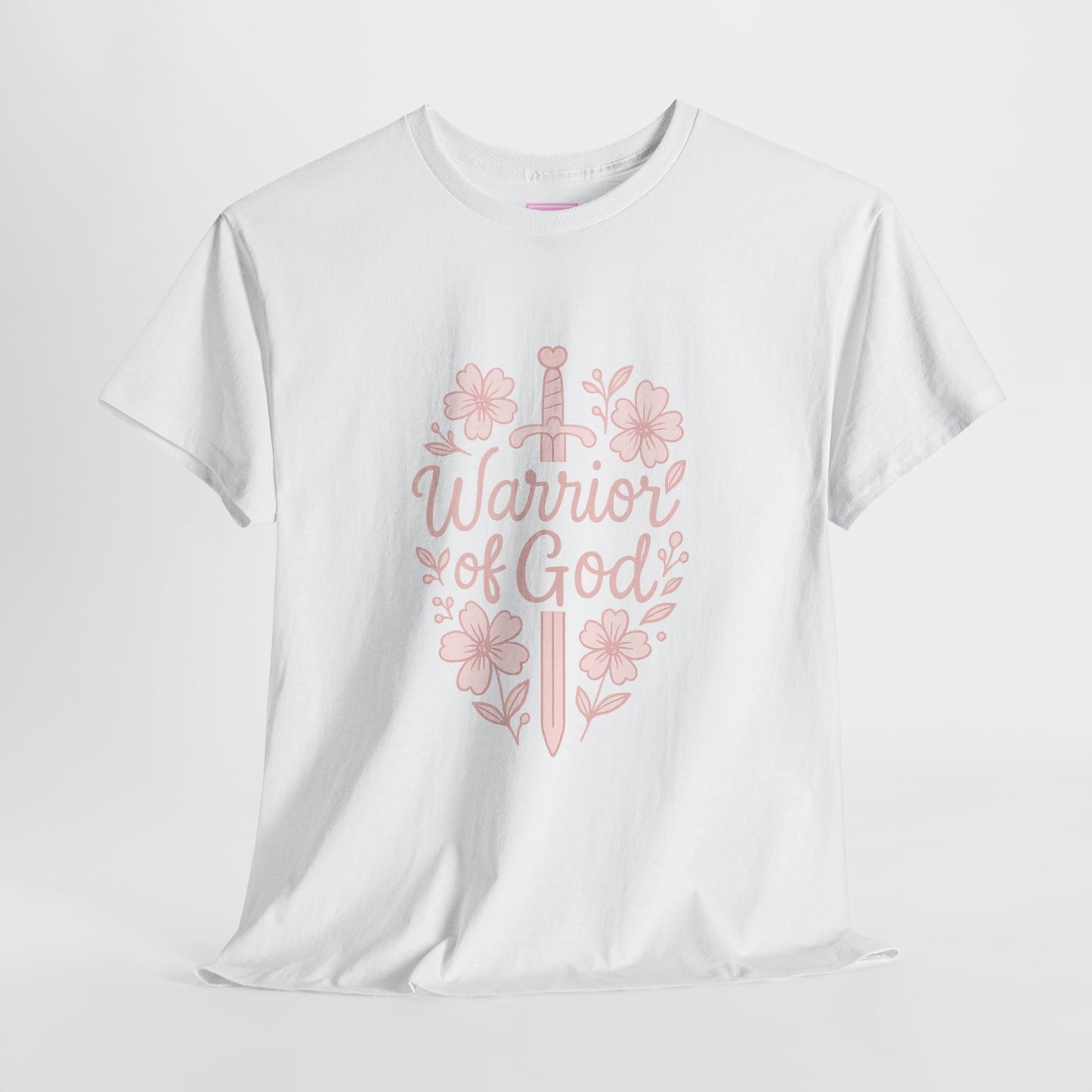 Warrior of God Floral Sword Tee