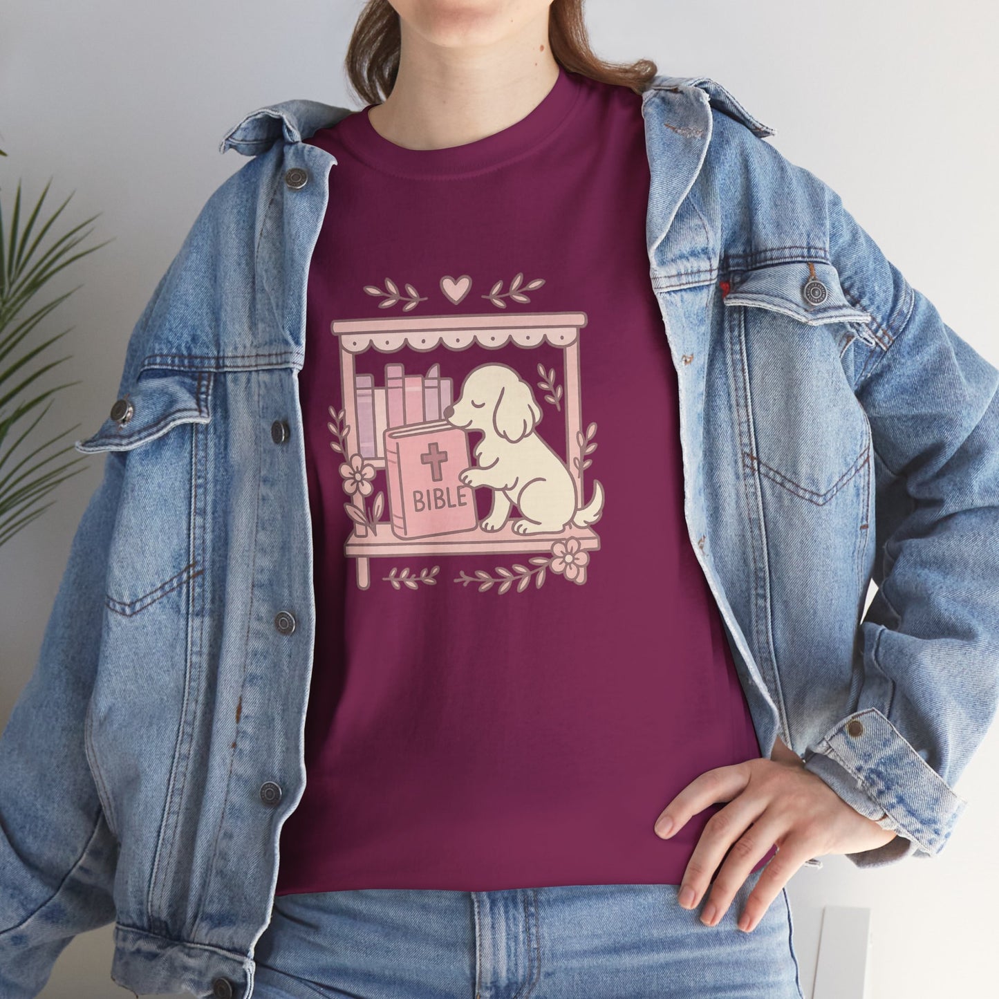 Cozy Dog Bible Lover Tee