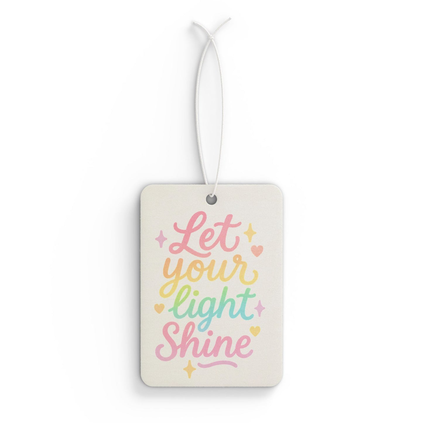 Let Your Light Shine Car Air Freshener