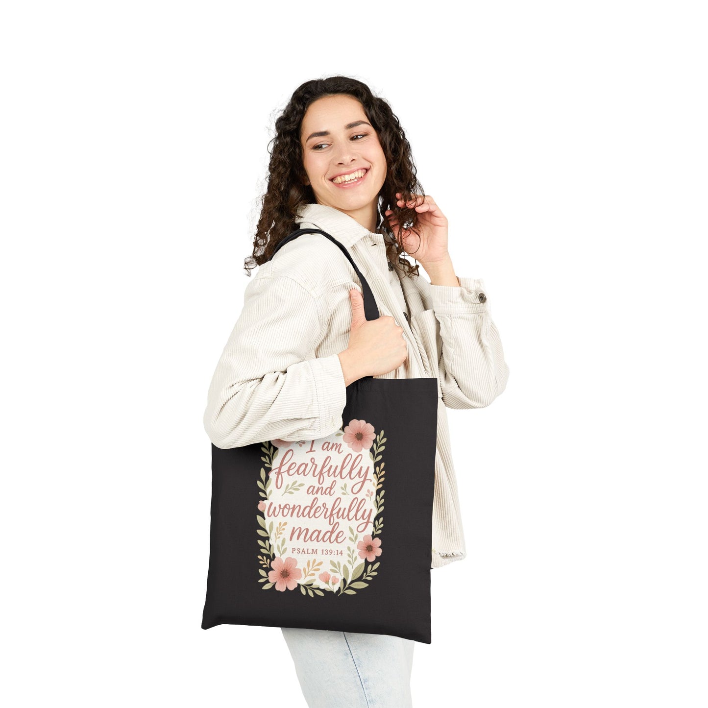 Fearfully and Wonderfully Made Tote Bag