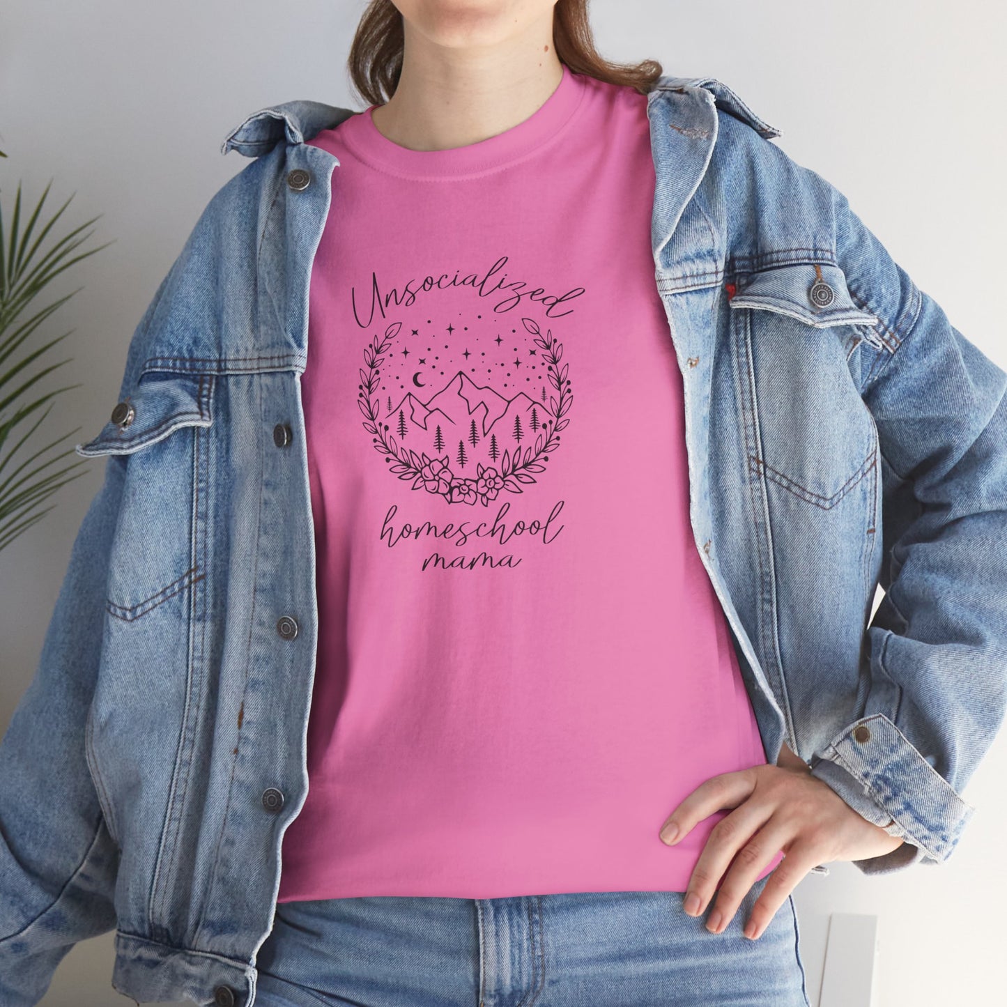 Unsocialized Homeschool Mama Tee