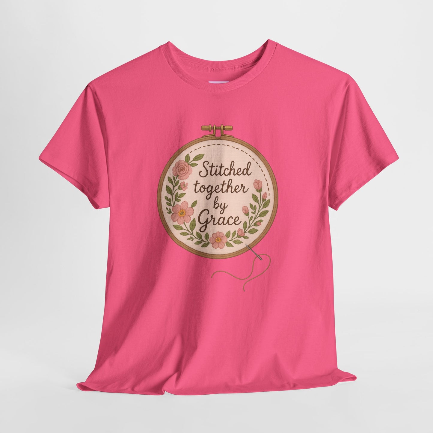 Stitched Together by Grace Floral Tee