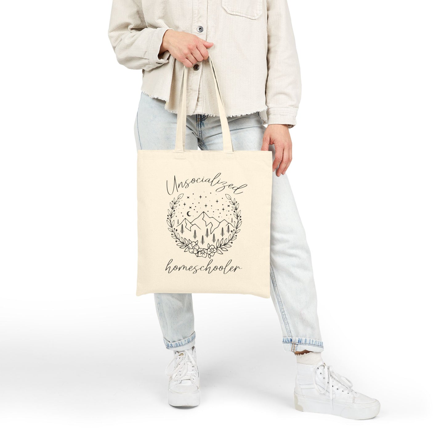Unsocialized Homeschooler Tote Bag