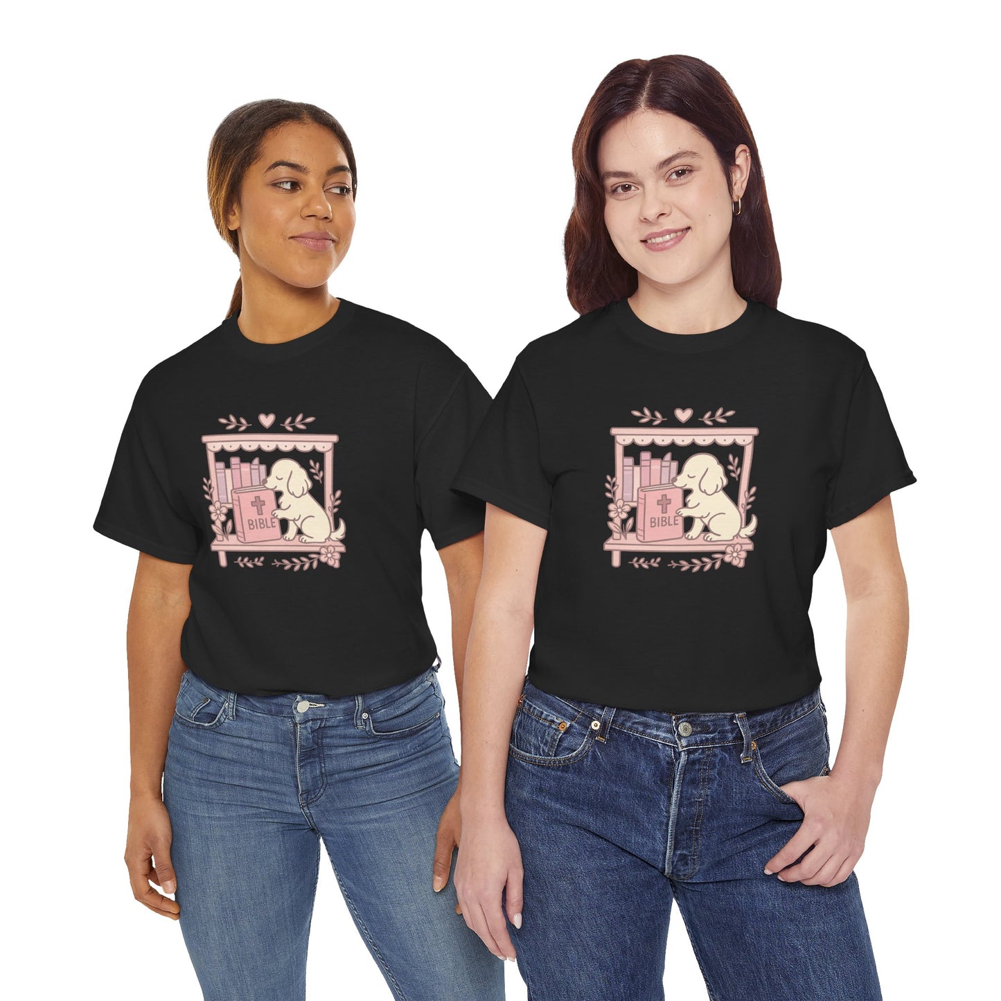 Cozy Dog Bible Lover Tee