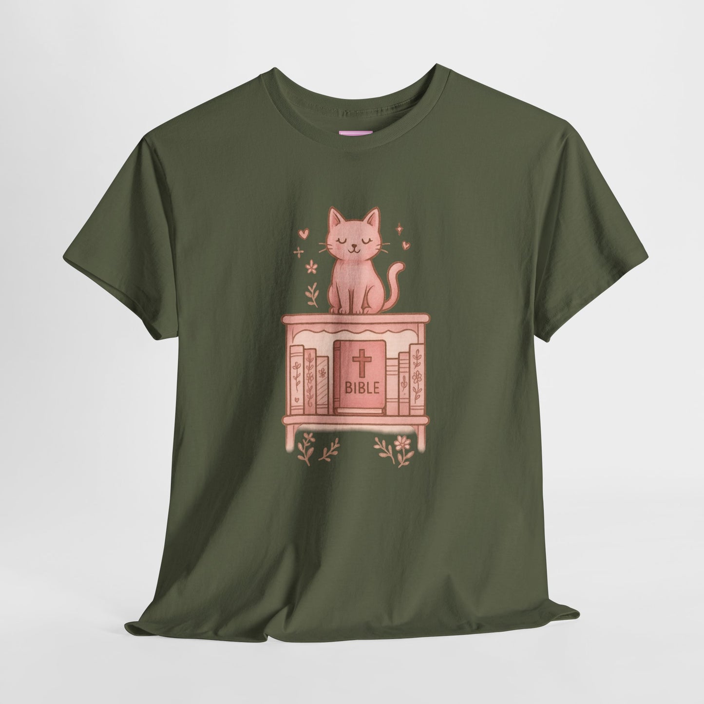 Cute Cat Bible Tee