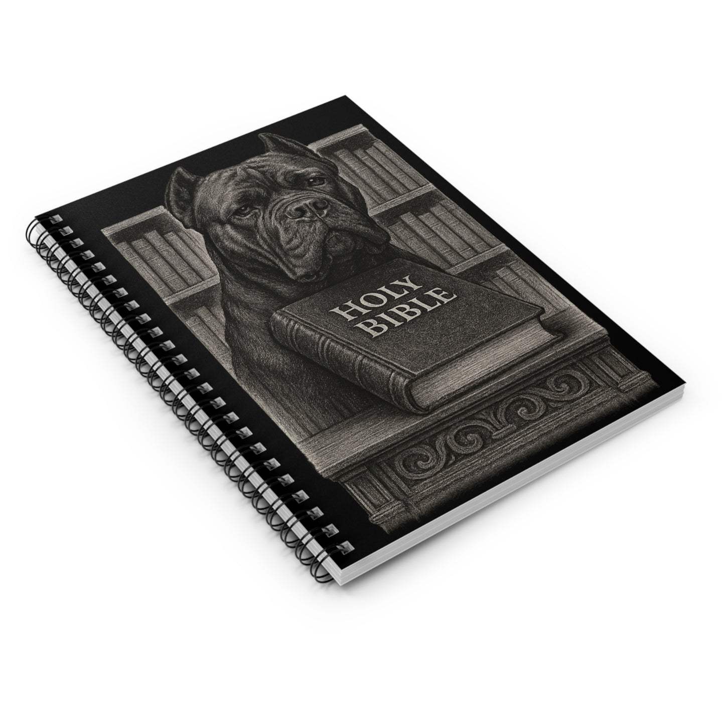 Cane Corso Holy Bible Spiral Notebook
