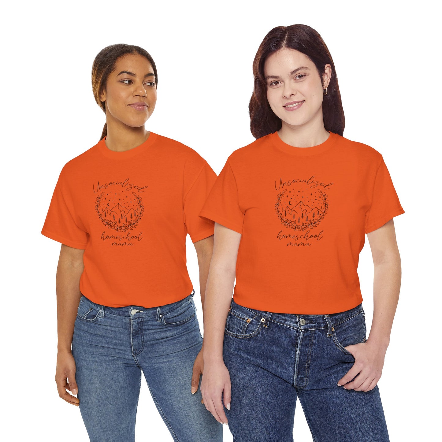 Unsocialized Homeschool Mama Tee