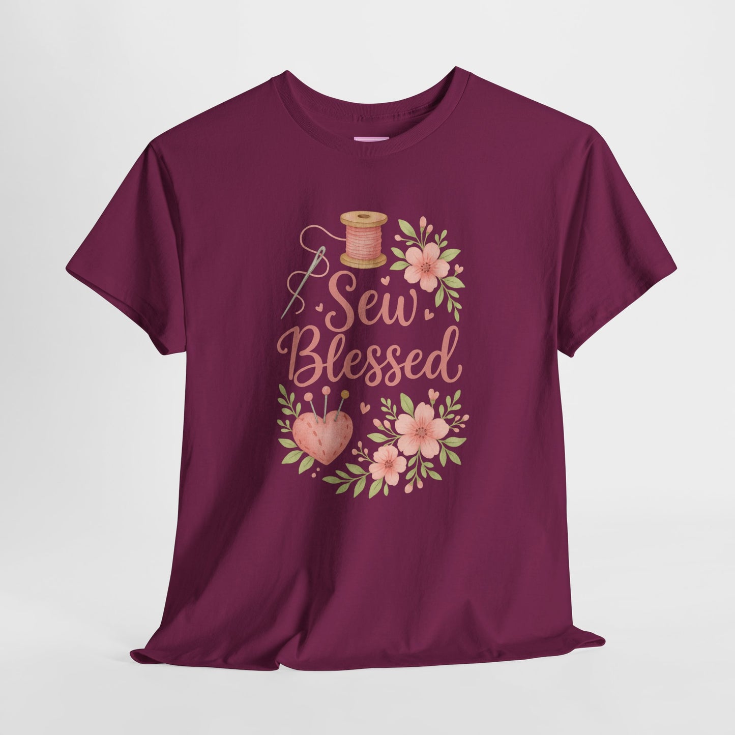 Sew Blessed Floral Tee