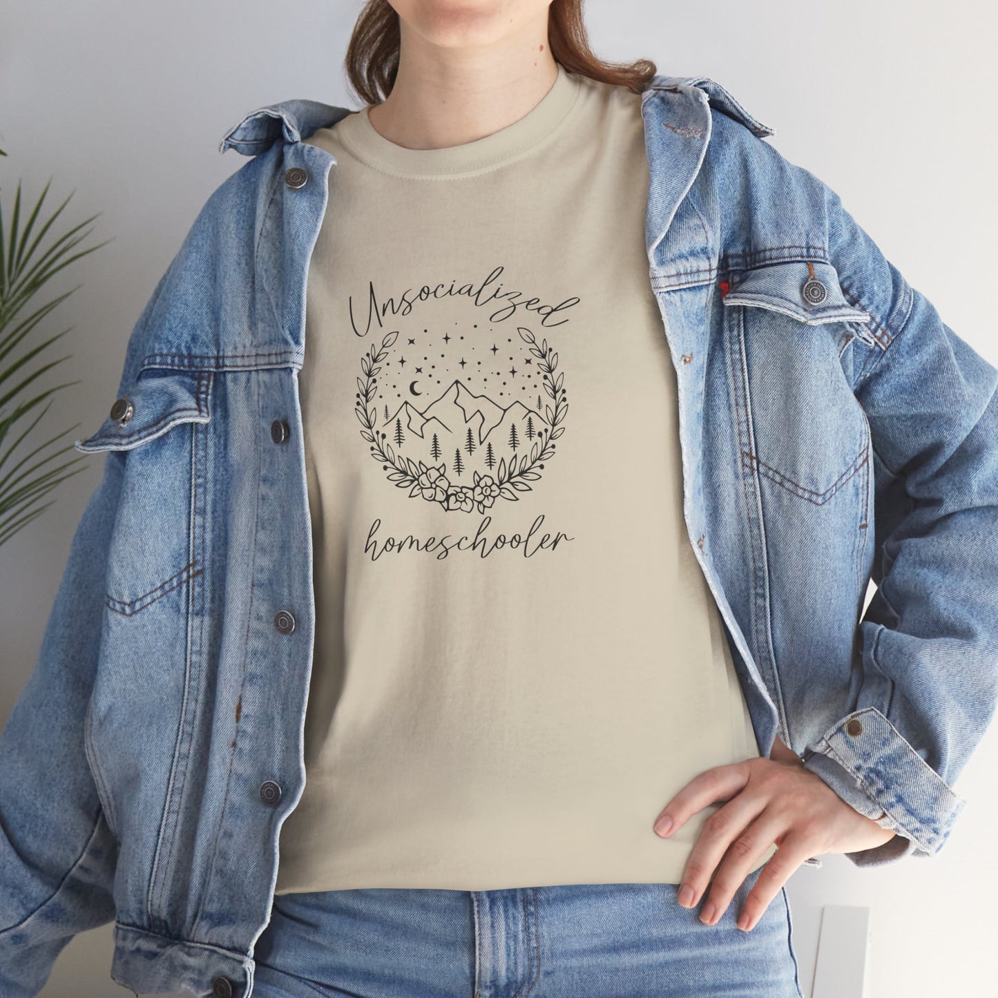 Unsocialized Homeschooler Tee