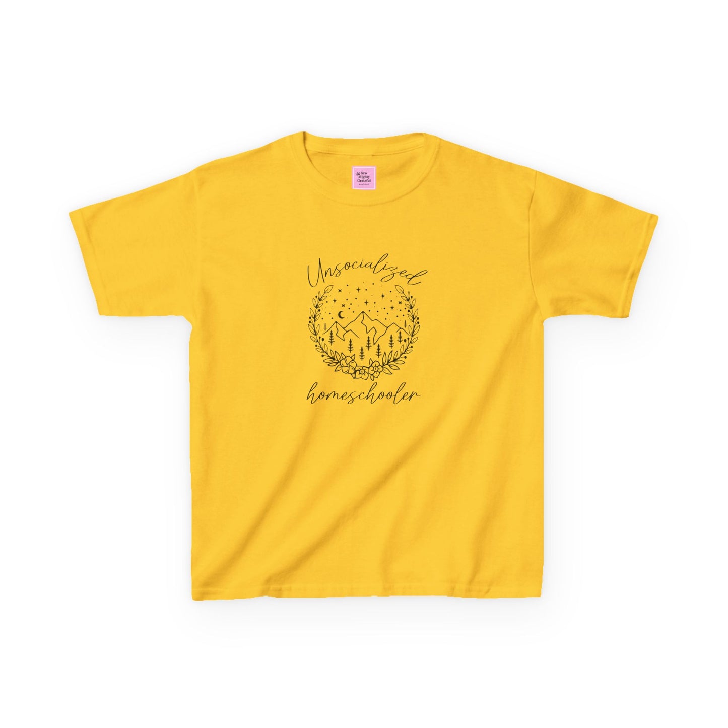 Unsocialized Homeschooler Tee