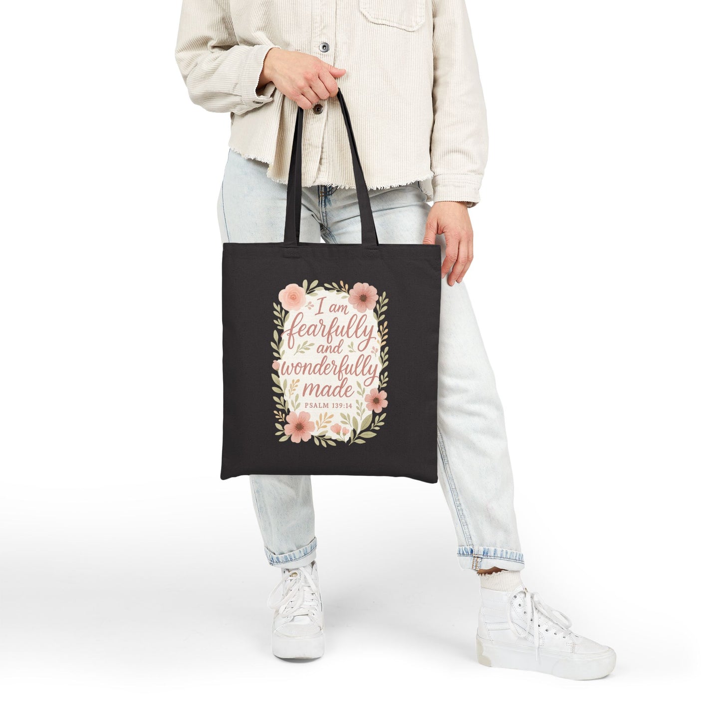 Fearfully and Wonderfully Made Tote Bag