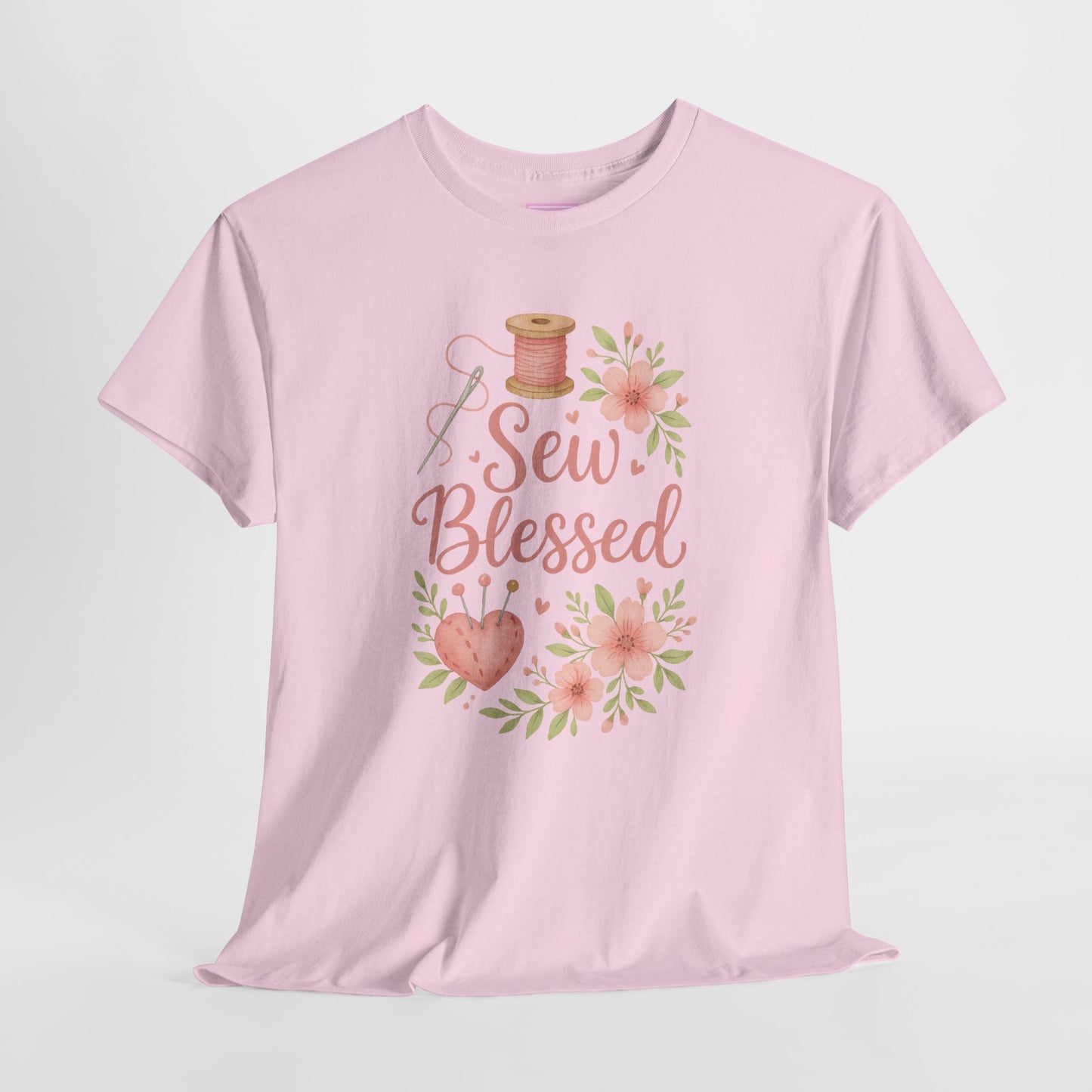 Sew Blessed Floral Tee