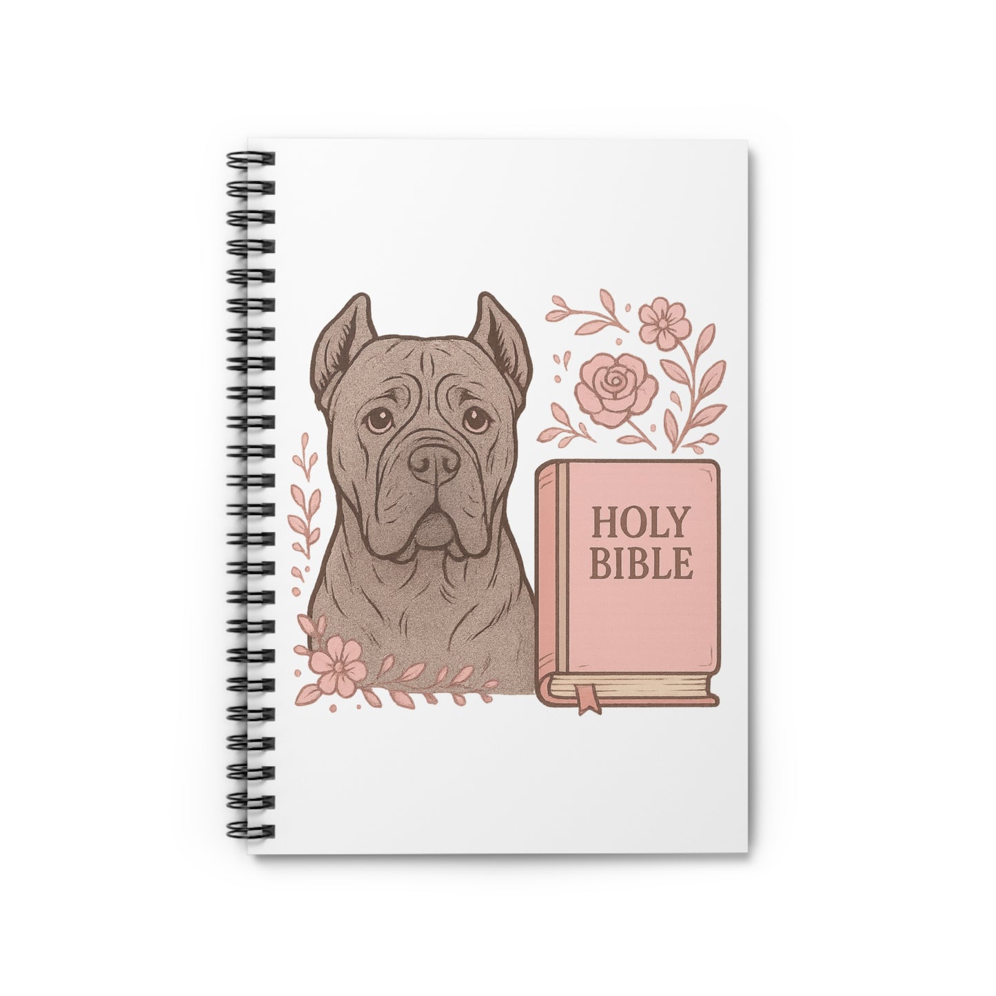 Cane Corso Bible Spiral Notebook