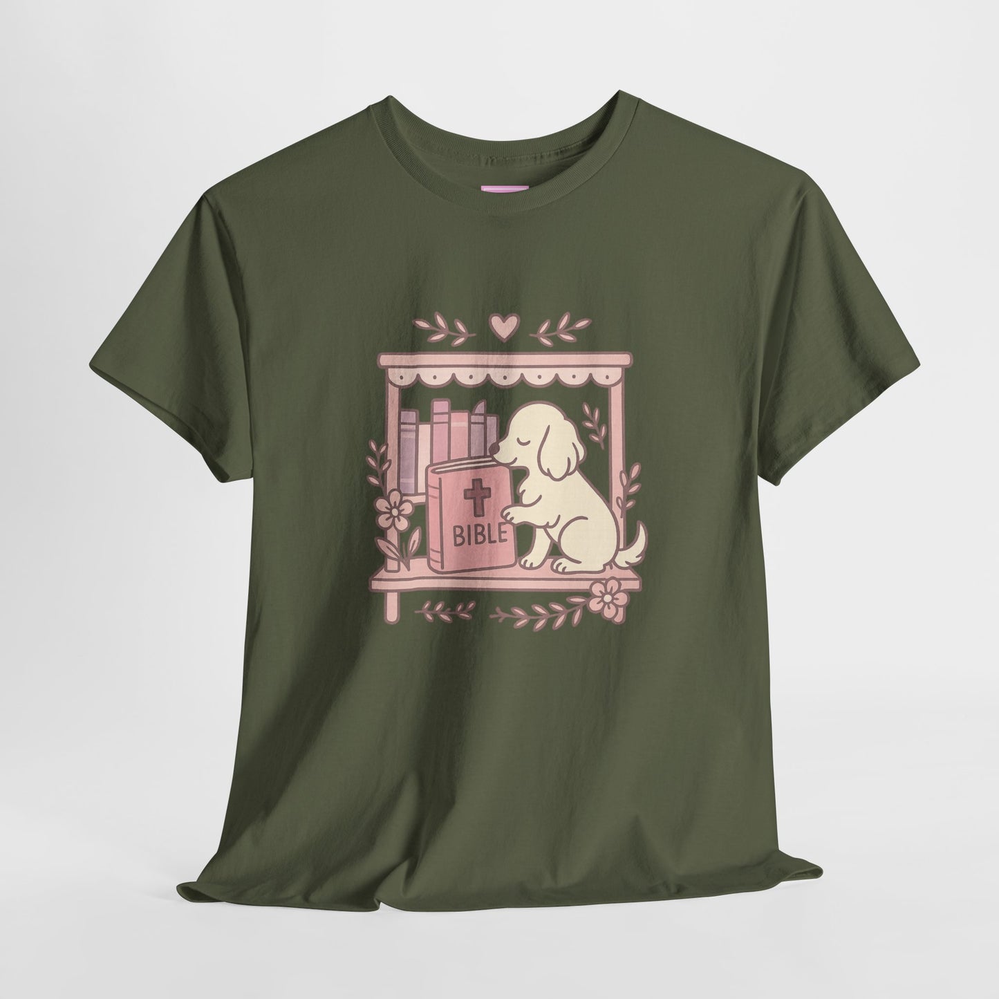 Cozy Dog Bible Lover Tee