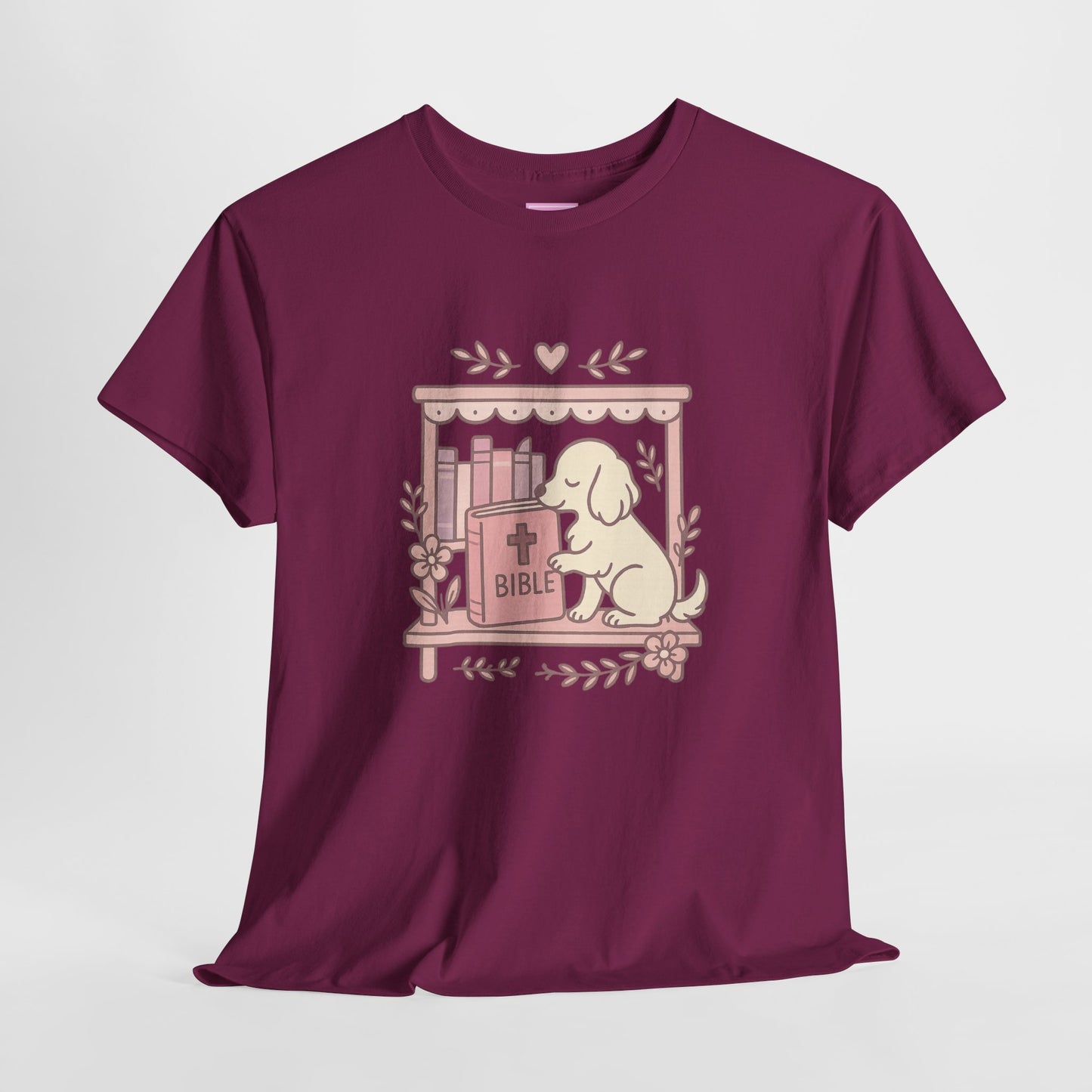 Cozy Dog Bible Lover Tee