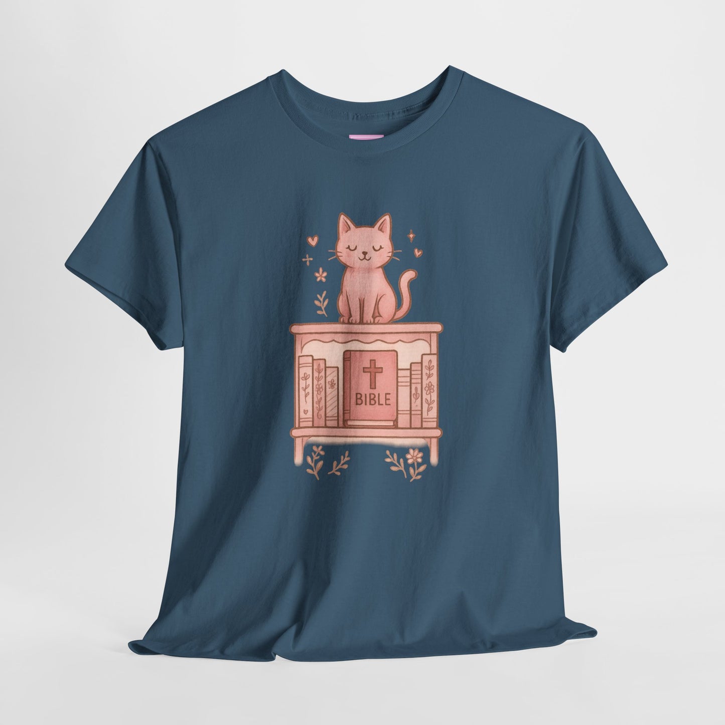 Cute Cat Bible Tee