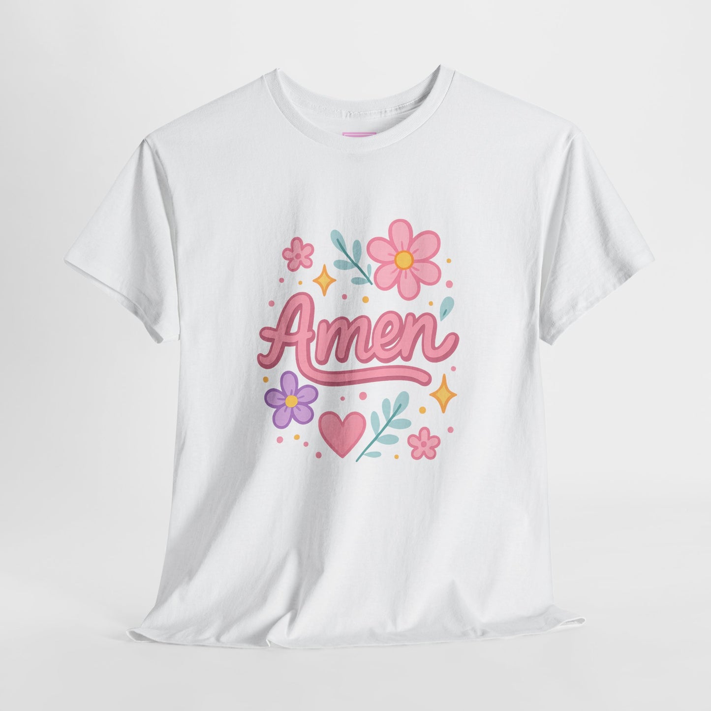 Amen Floral Star Tee