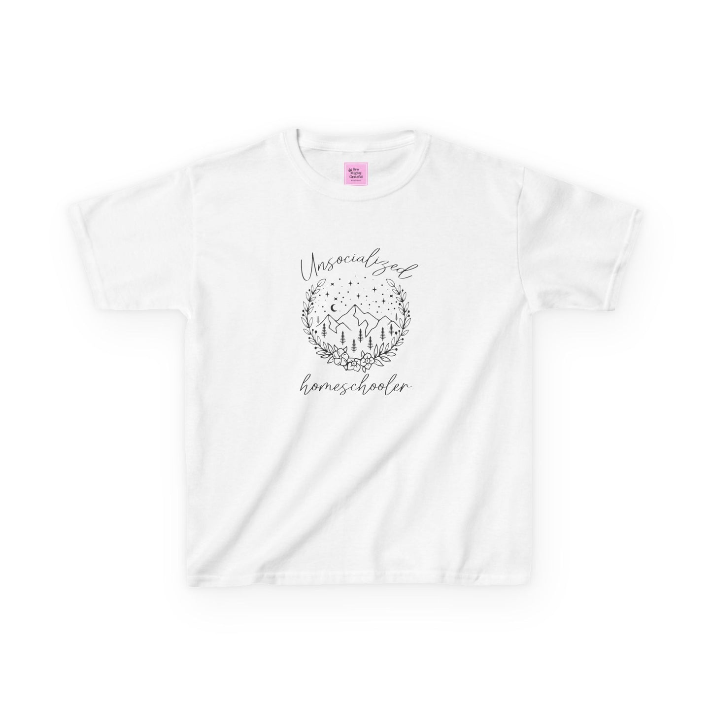 Unsocialized Homeschooler Tee
