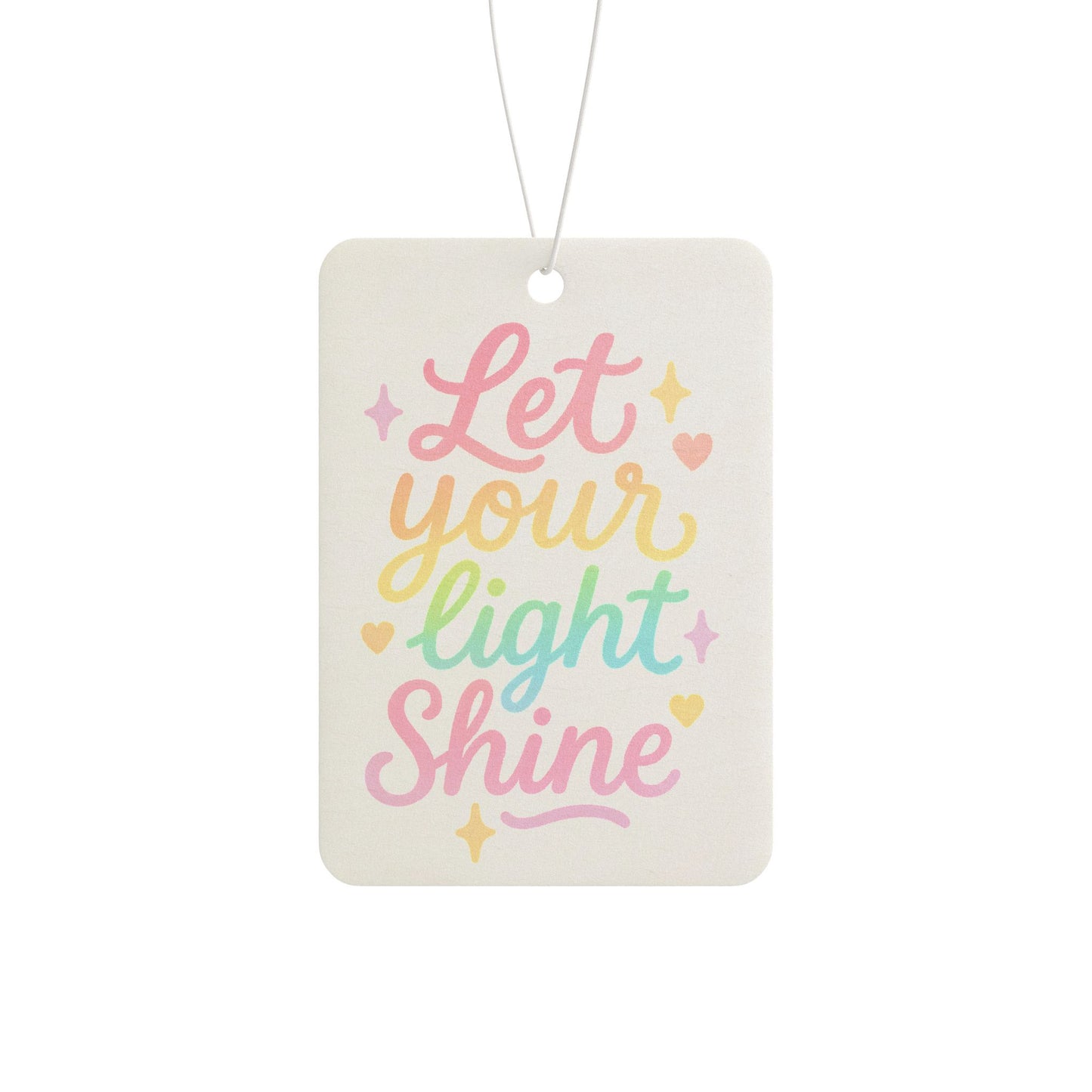 Let Your Light Shine Car Air Freshener