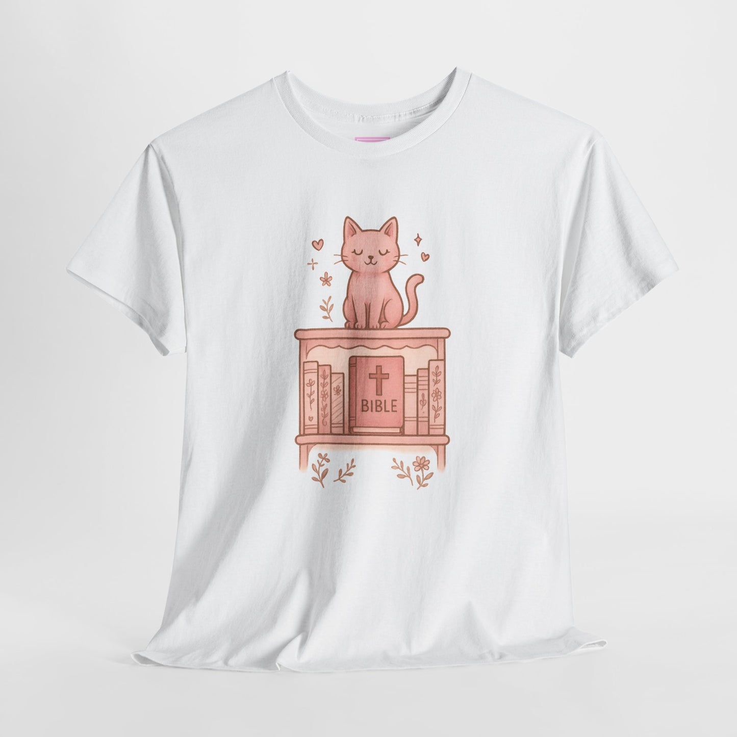 Cute Cat Bible Tee