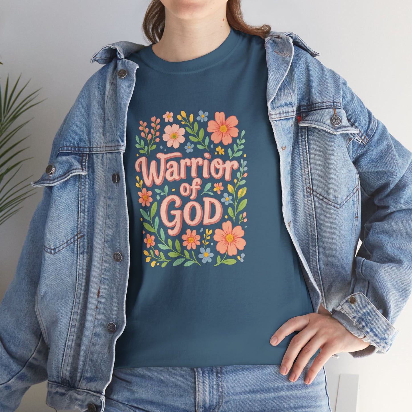 Warrior of God Floral Tee