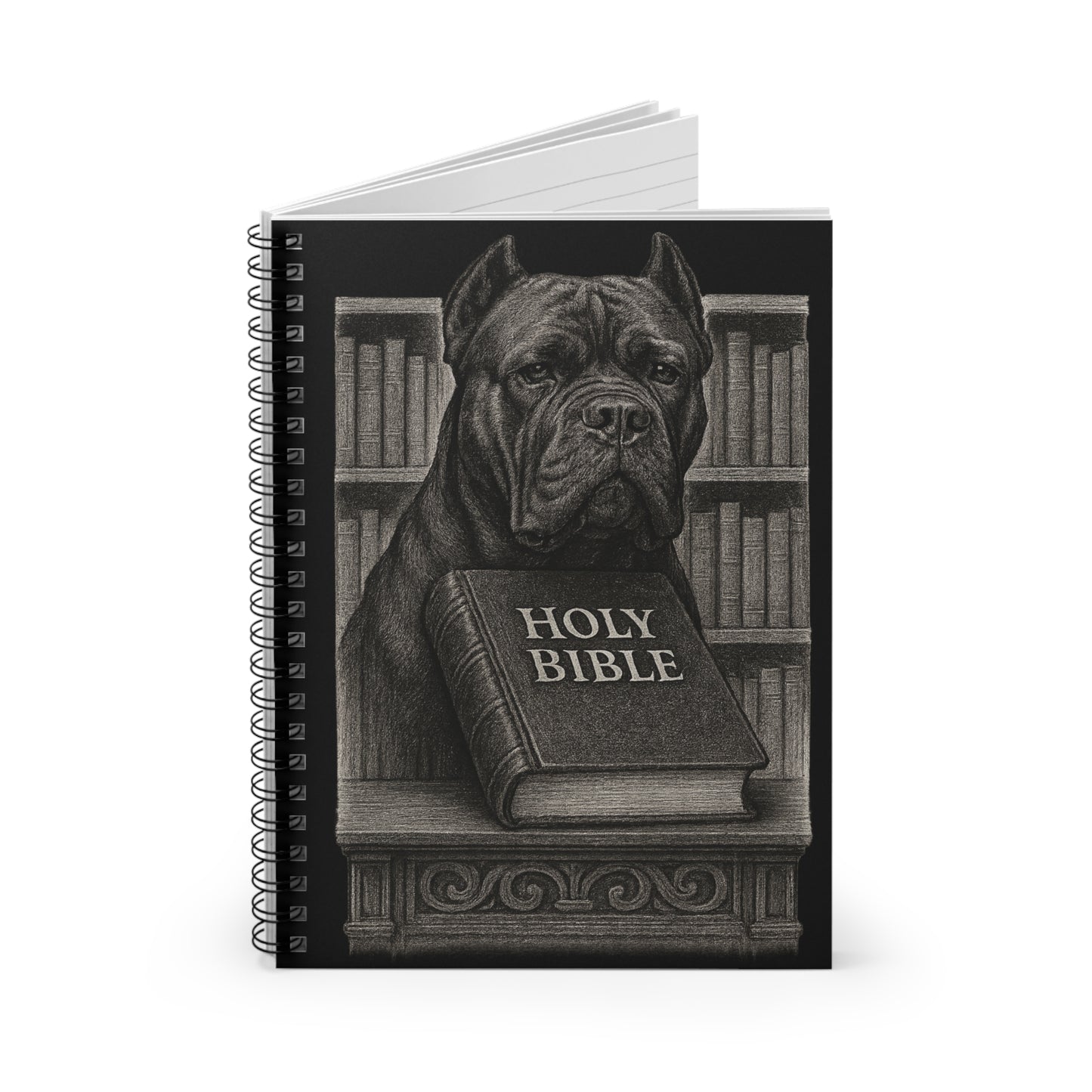 Cane Corso Holy Bible Spiral Notebook
