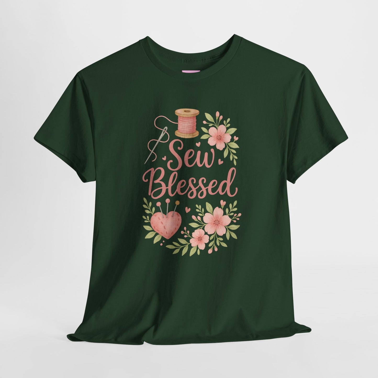 Sew Blessed Floral Tee