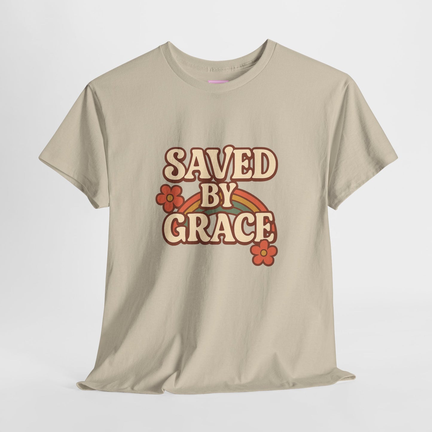 Saved By Grace Vintage Floral Tee