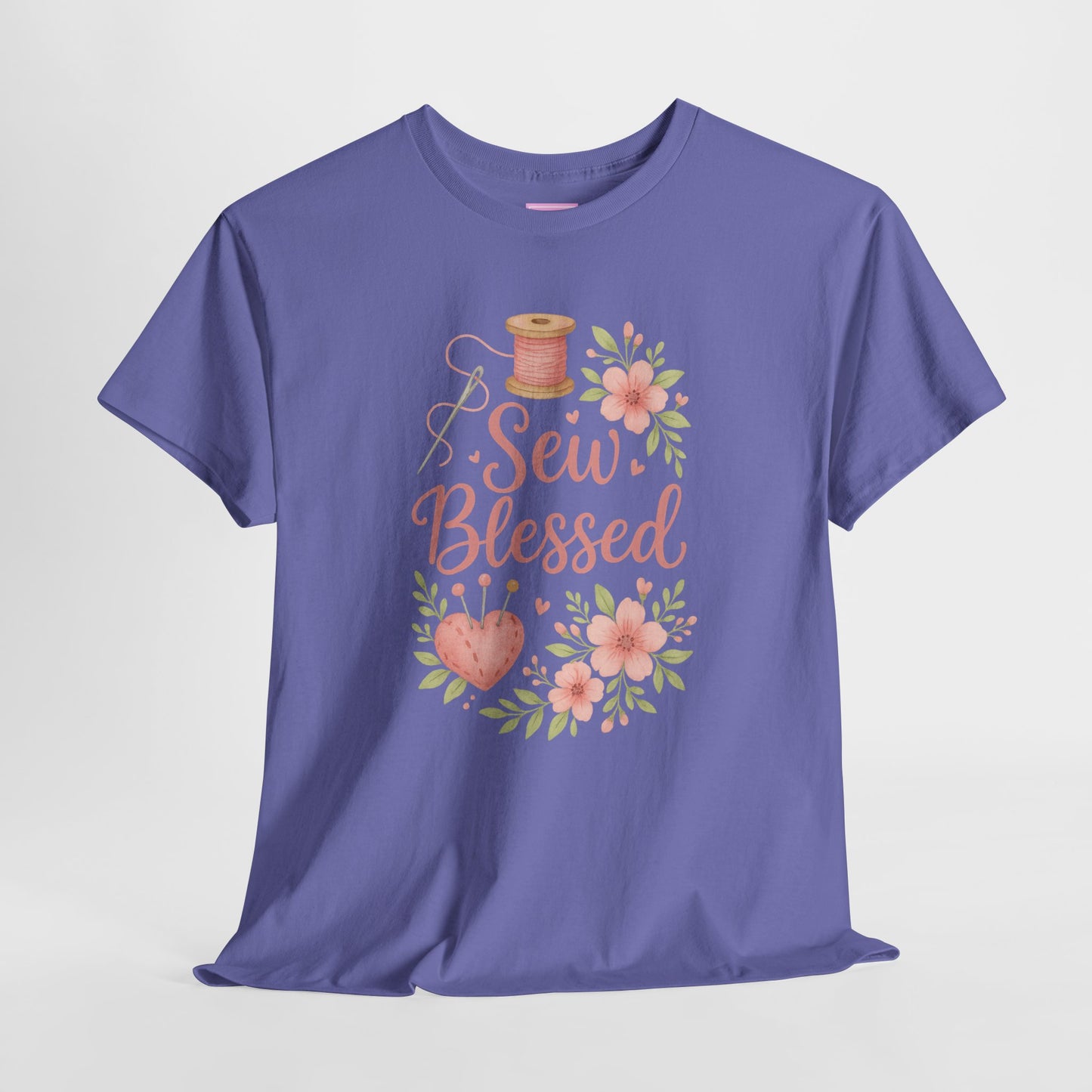 Sew Blessed Floral Tee