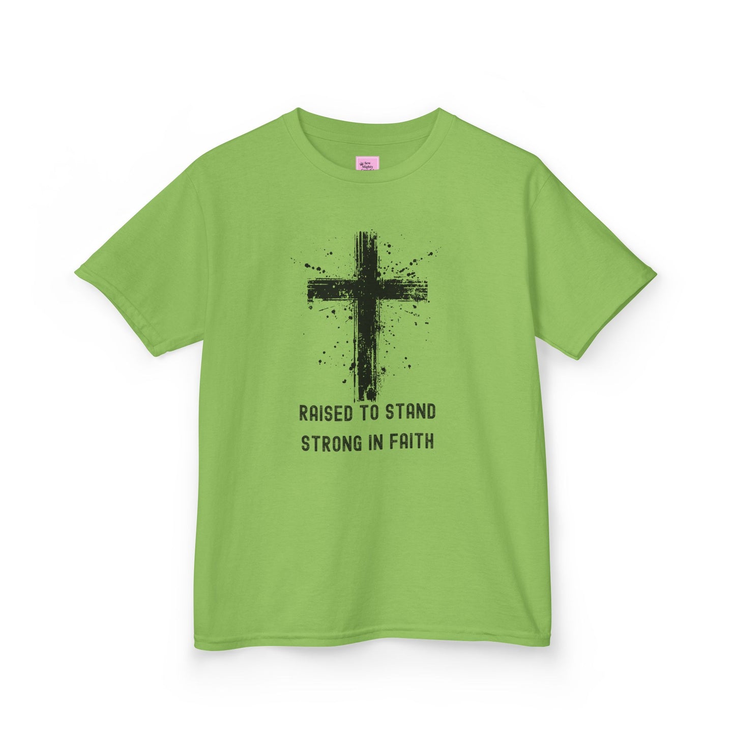 Raised to Stand Strong in Faith Tee