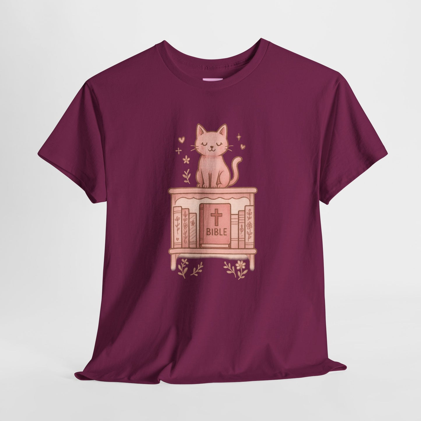 Cute Cat Bible Tee