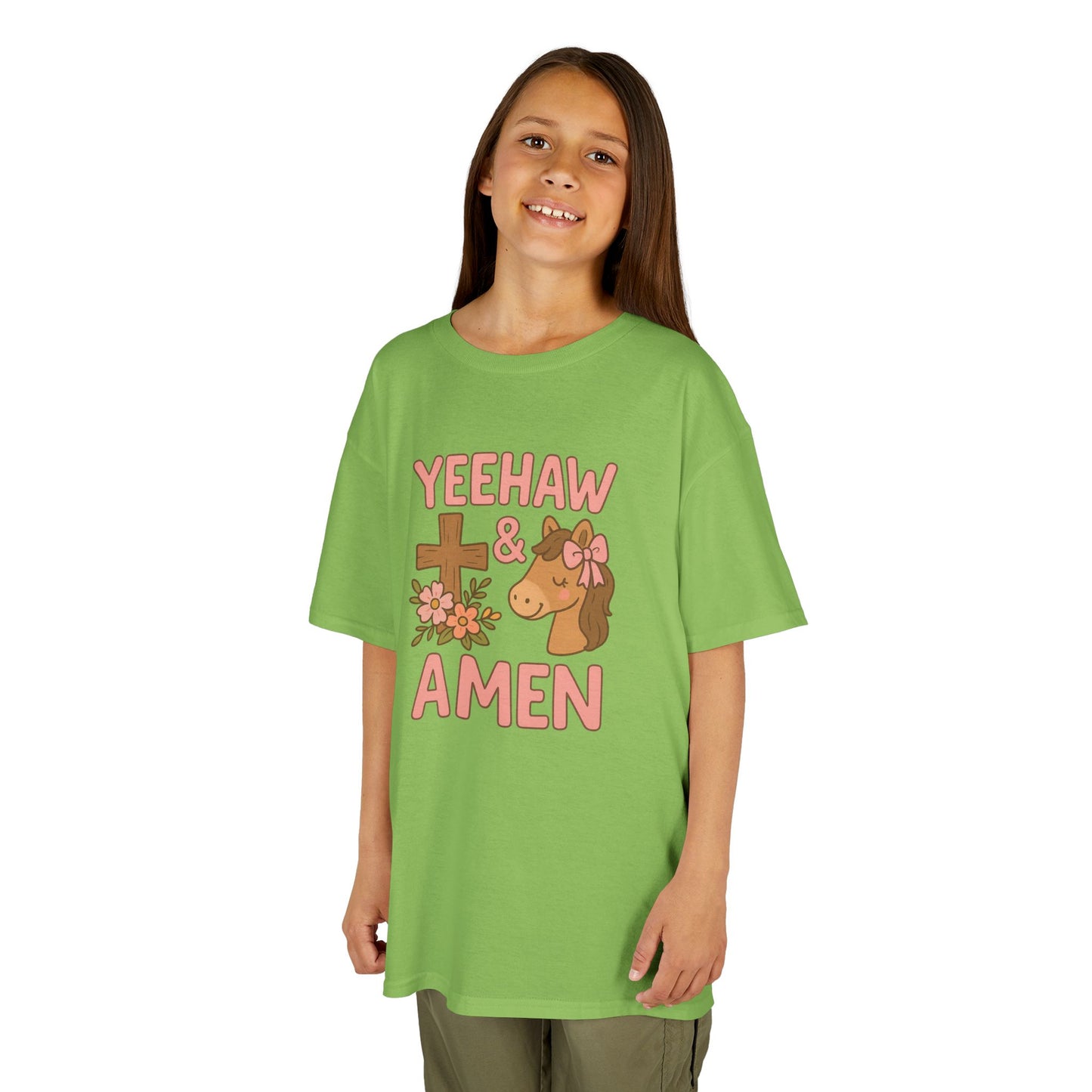 Yeehaw & Amen Kids Tee