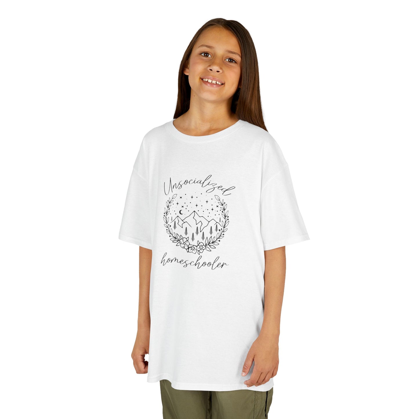 Unsocialized Homeschooler Tee