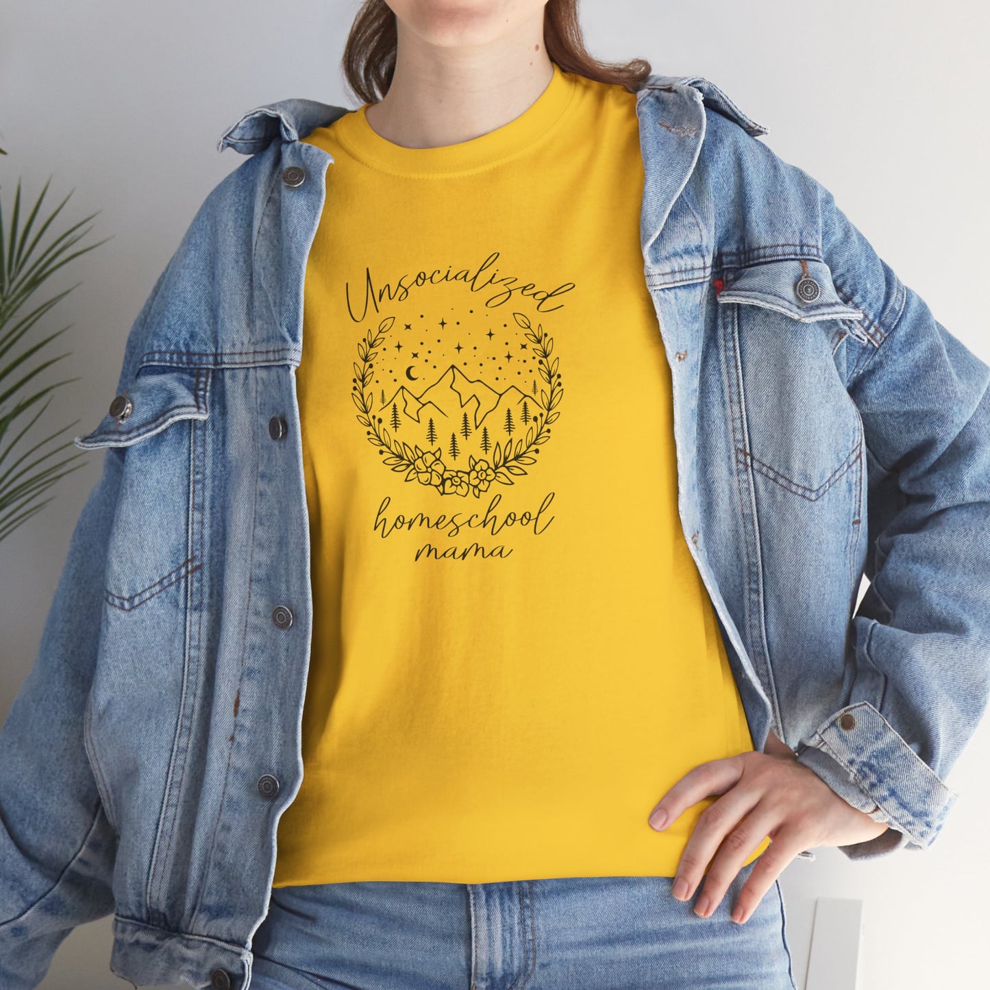 Unsocialized Homeschool Mama Tee