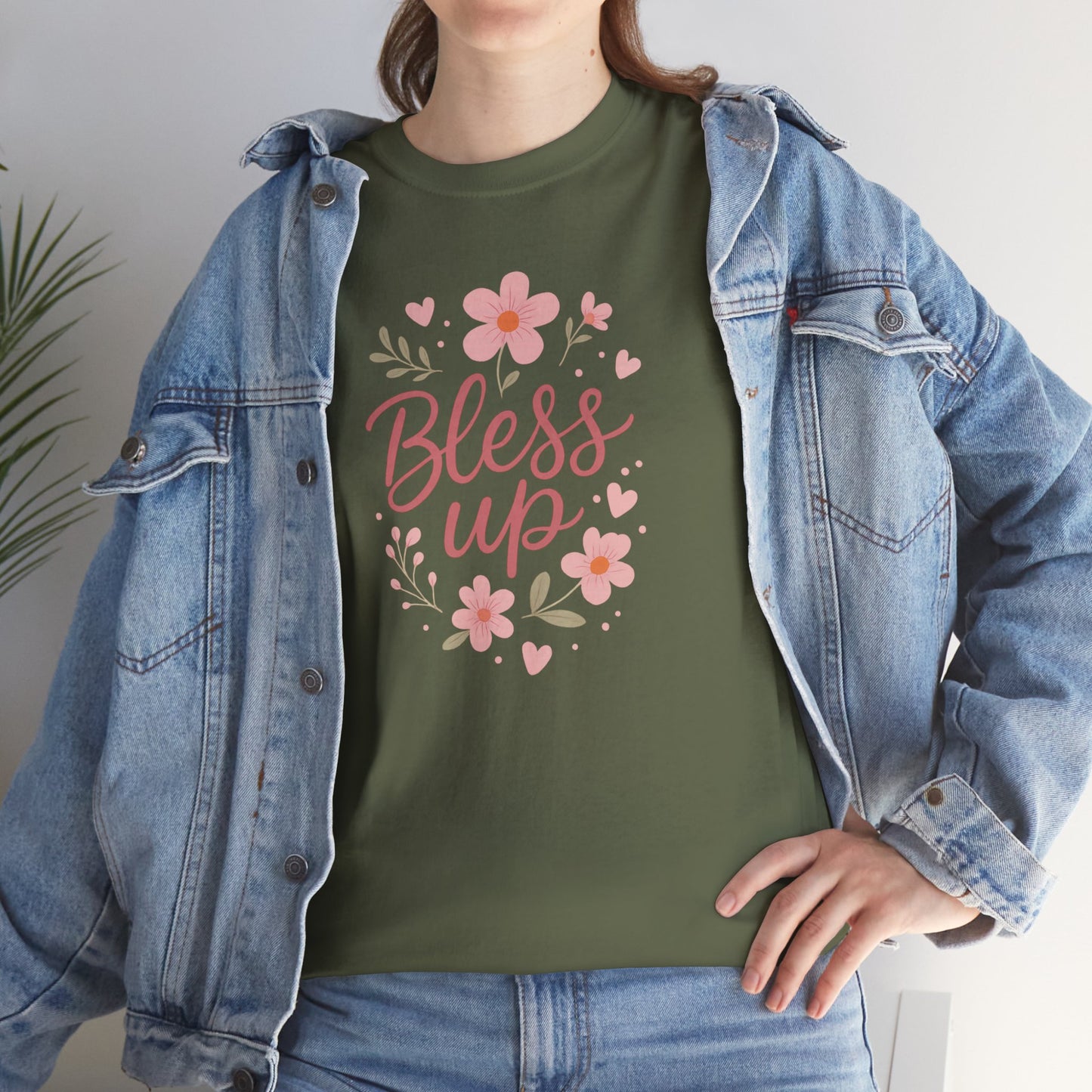 Bless Up Floral Tee