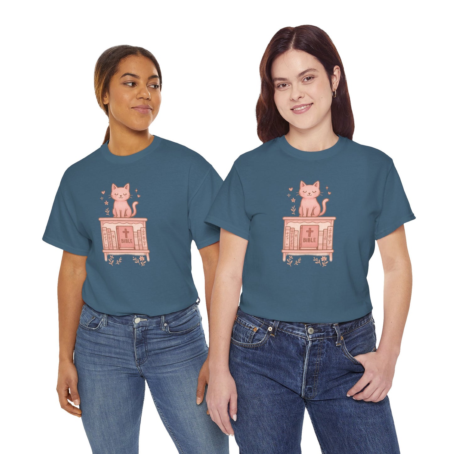 Cute Cat Bible Tee