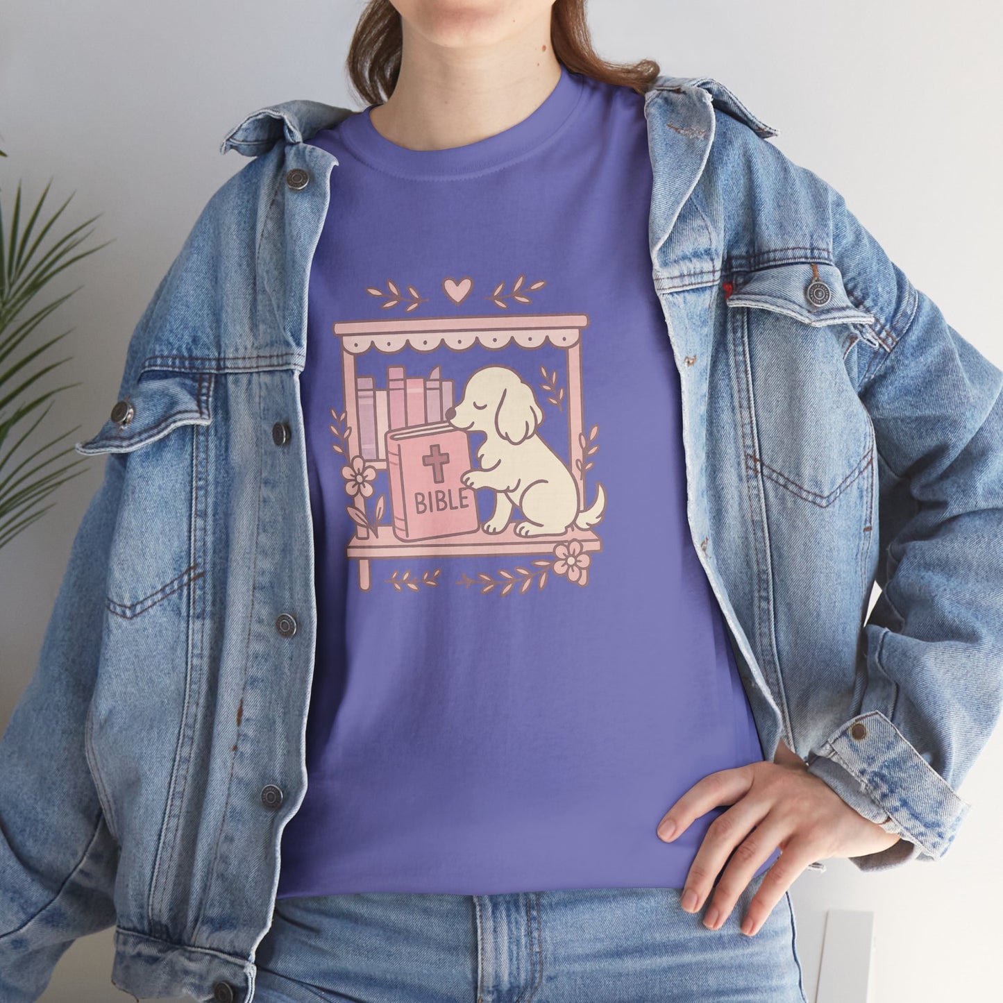 Cozy Dog Bible Lover Tee