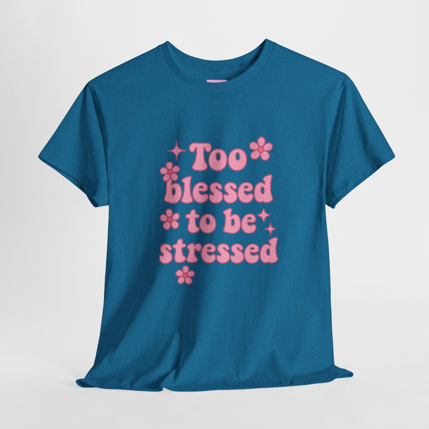 Too Blessed to Be Stressed Tee