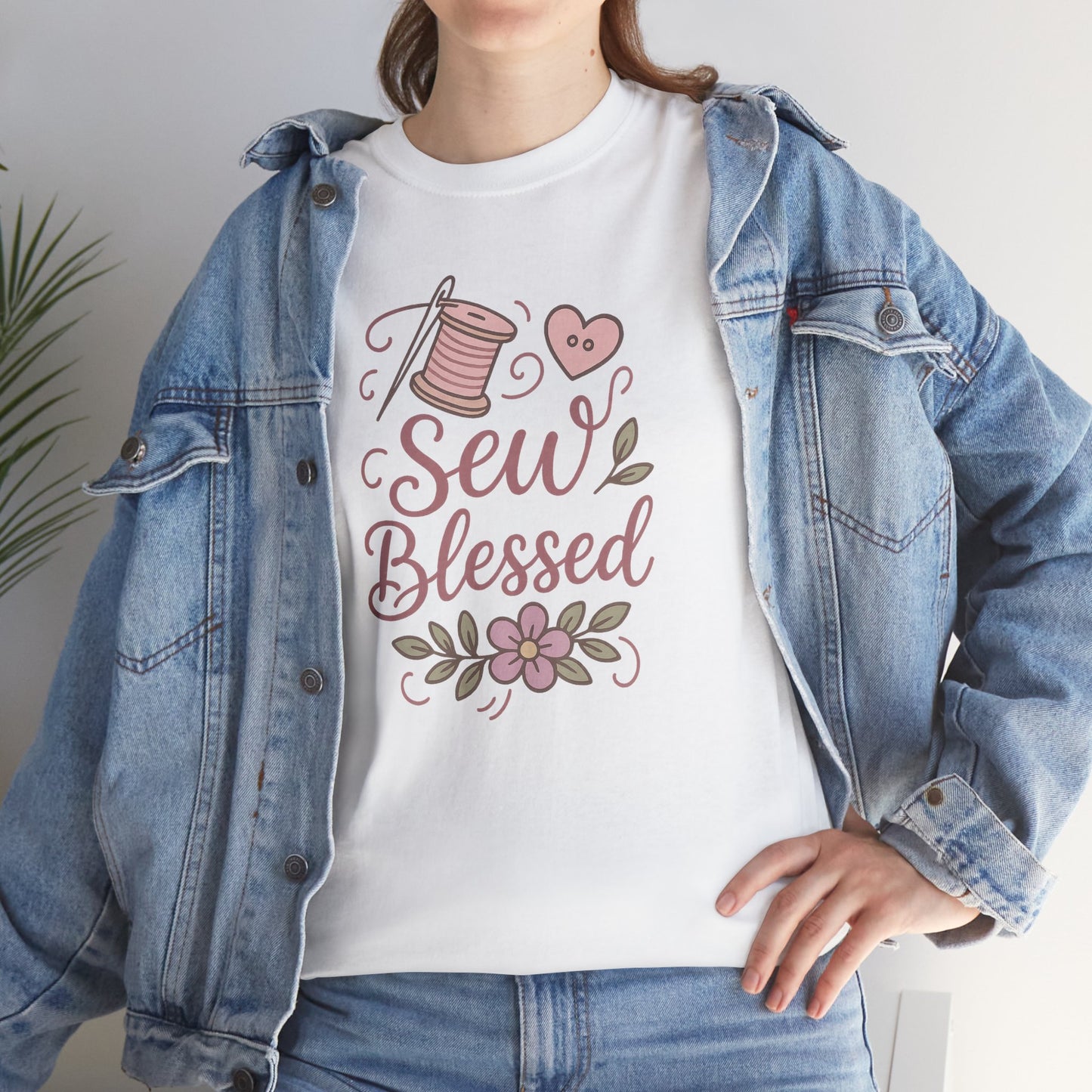 Sew Blessed Tee