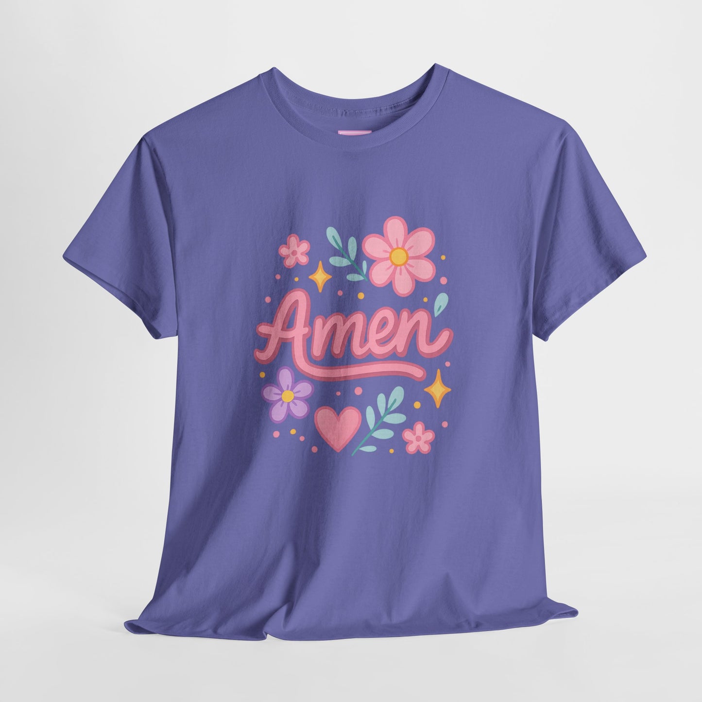 Amen Floral Star Tee