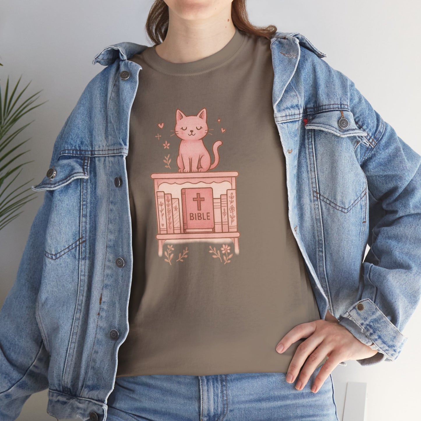 Cute Cat Bible Tee