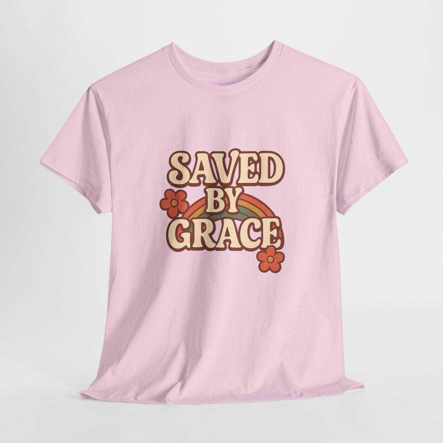 Saved By Grace Vintage Floral Tee
