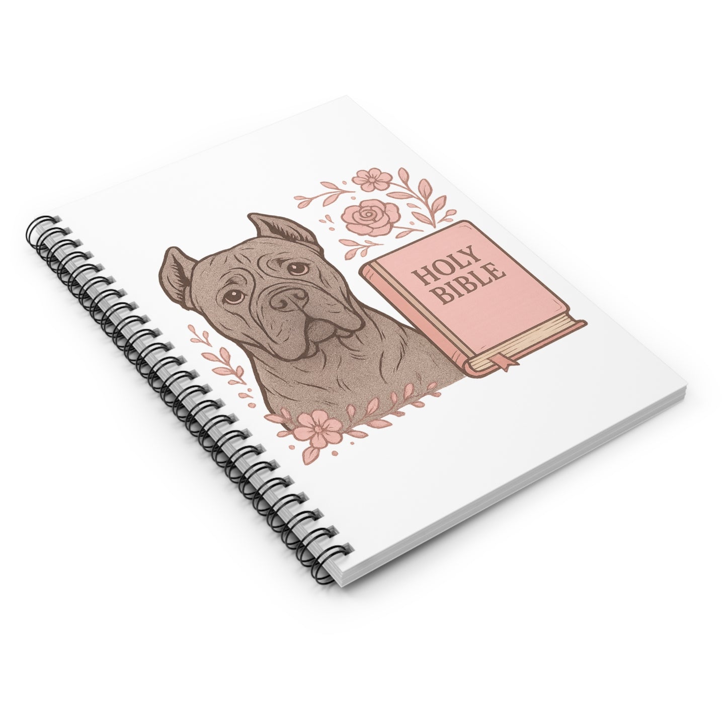 Cane Corso Bible Spiral Notebook