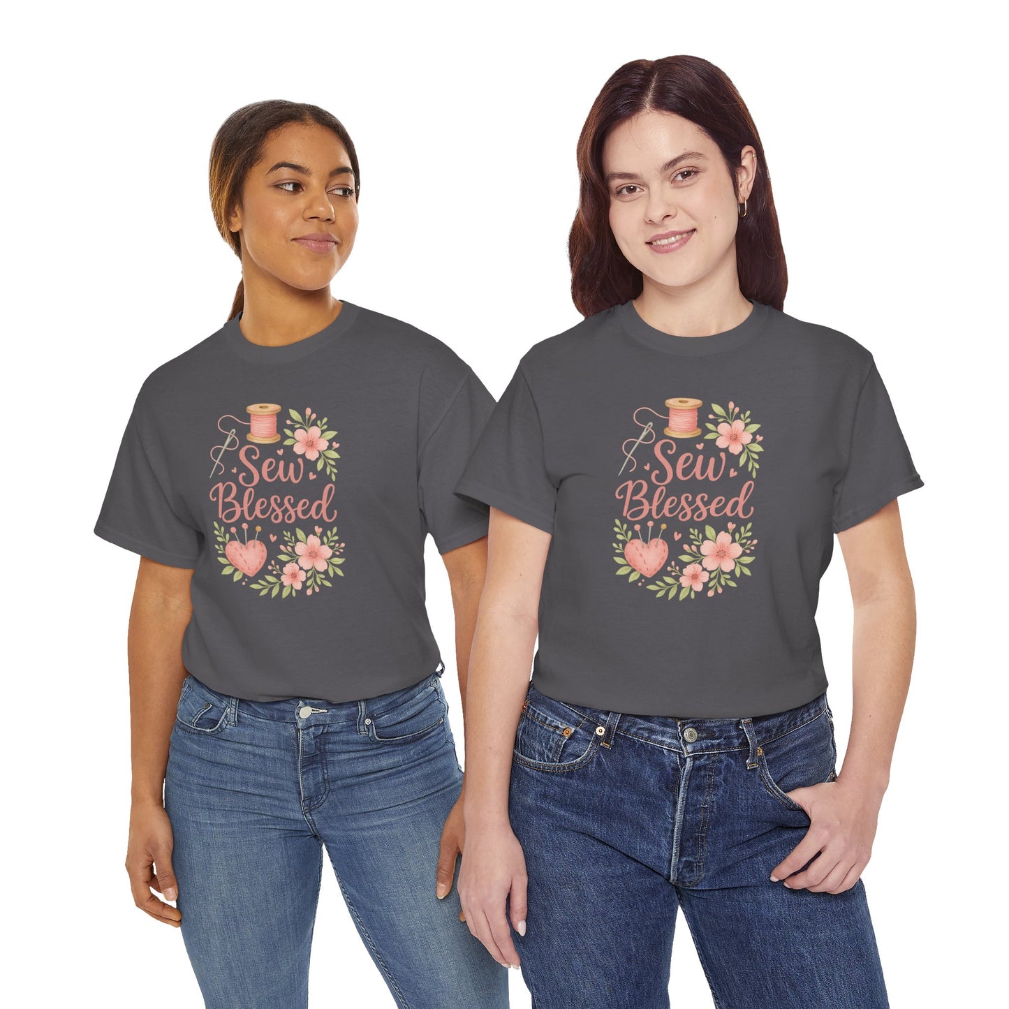 Sew Blessed Floral Tee