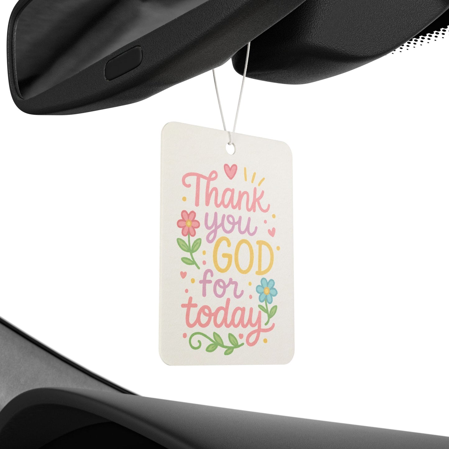 Thank You God Car Air Freshener