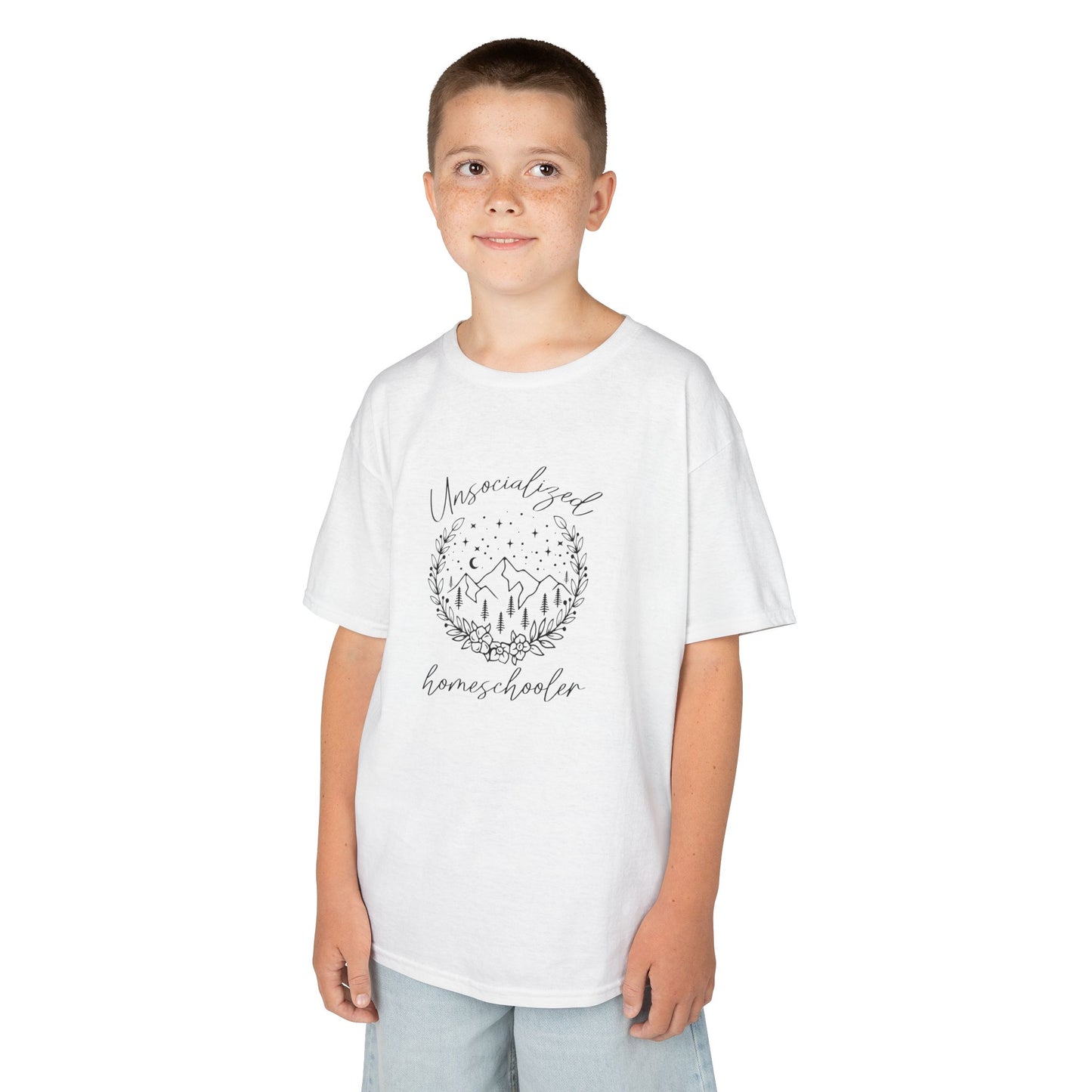 Unsocialized Homeschooler Tee