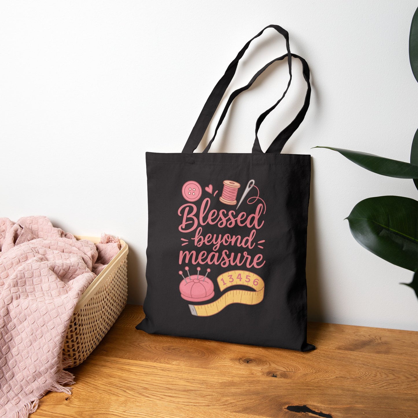 Blessed Beyond Measure Tote Bag